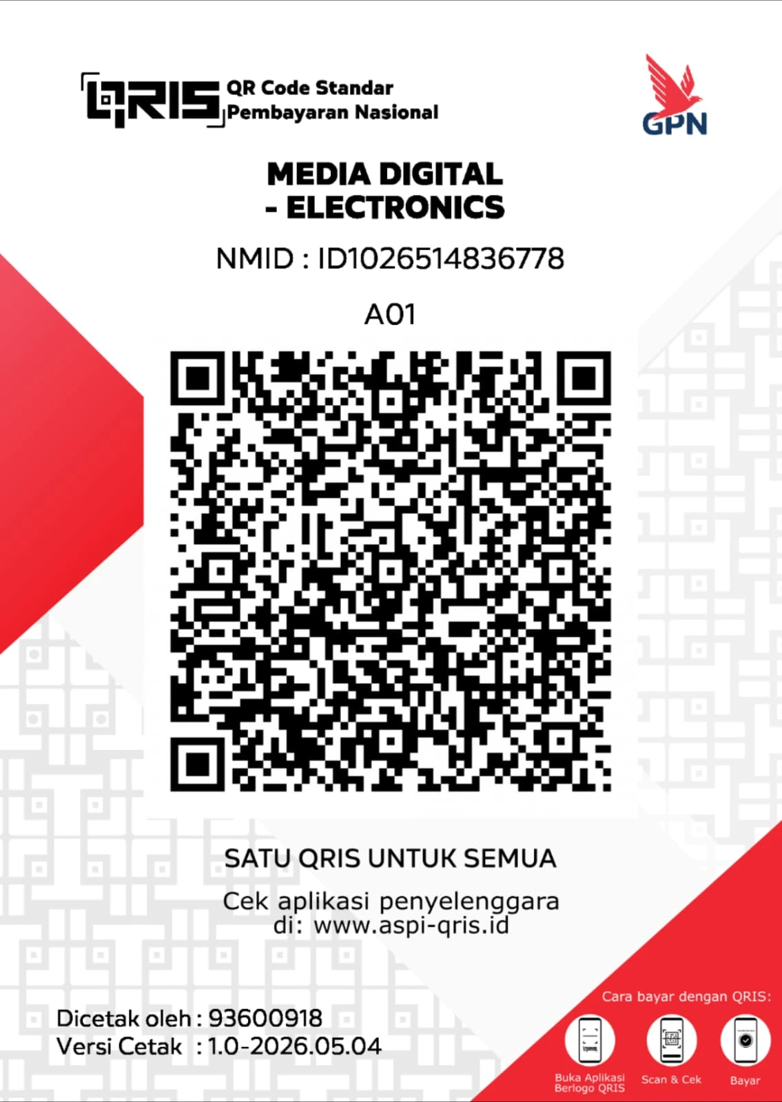QRIS Barcode